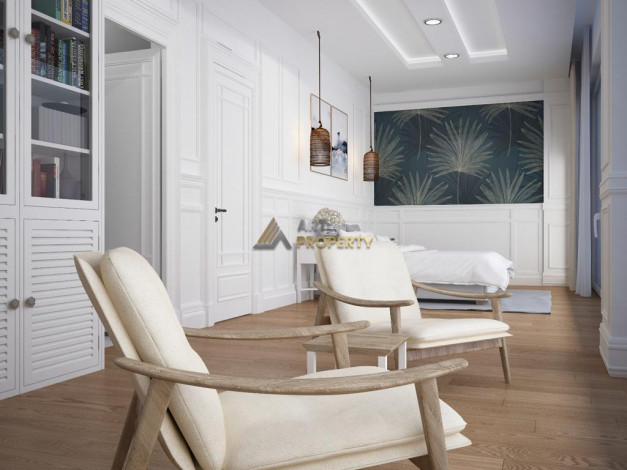 Шикарная вилла планировки 4+3 в районе Бекташ, центр Алании - Ракурс 3