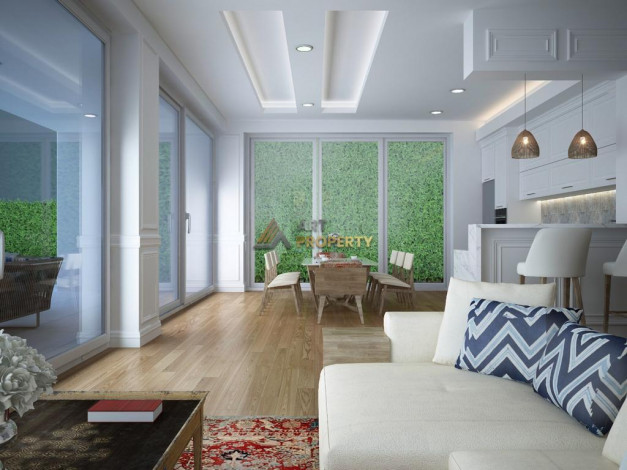 Шикарная вилла планировки 4+3 в районе Бекташ, центр Алании - Ракурс 8