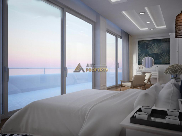 Шикарная вилла планировки 4+3 в районе Бекташ, центр Алании - Ракурс 10