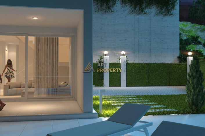 Шикарная вилла планировки 4+3 в районе Бекташ, центр Алании - Ракурс 16