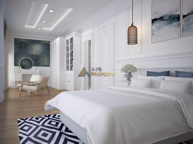 Шикарная вилла планировки 4+3 в районе Бекташ, центр Алании - Ракурс 22