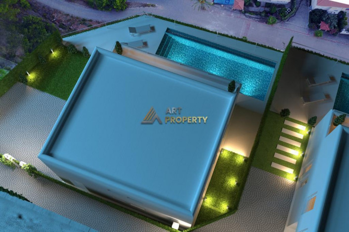 Шикарная вилла планировки 4+3 в районе Бекташ, центр Алании - Ракурс 24