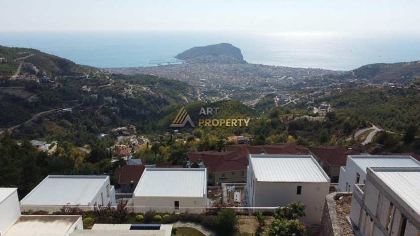 Шикарная вилла планировки 4+3 в районе Бекташ, центр Алании - Ракурс 34