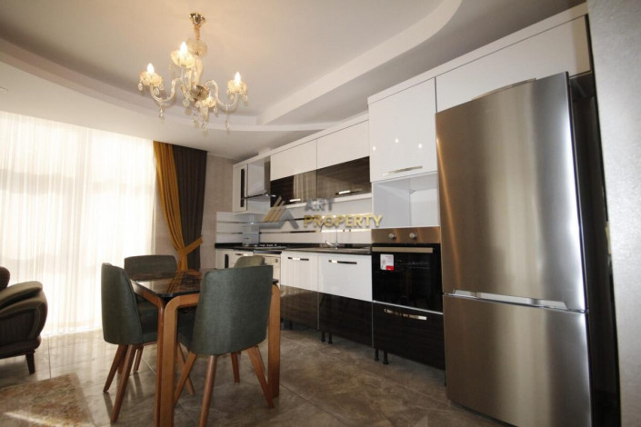 Меблированные апартаменты 2+1, 125м2 с видом на море, район Джикджилли - Ракурс 7