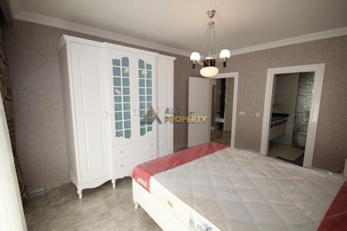 Меблированные апартаменты 2+1, 125м2 с видом на море, район Джикджилли - Ракурс 14