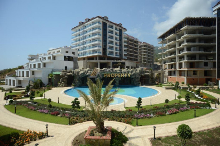 Меблированные апартаменты 2+1, 125м2 с видом на море, район Джикджилли - Ракурс 15