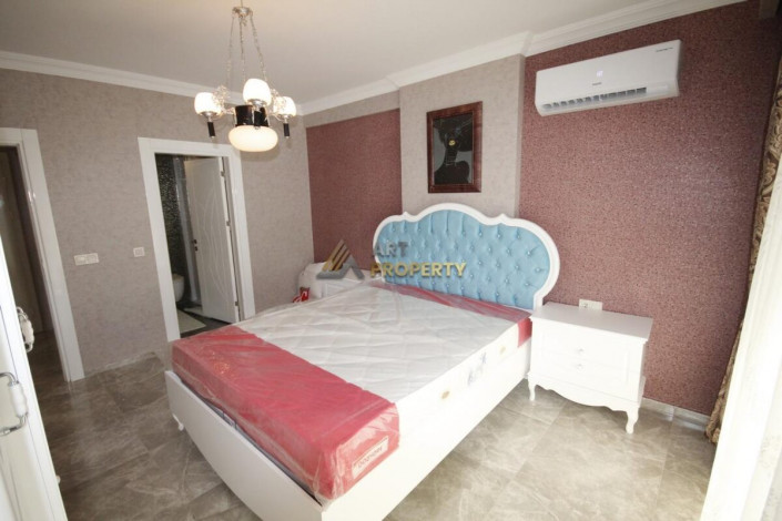 Меблированные апартаменты 2+1, 125м2 с видом на море, район Джикджилли - Ракурс 17