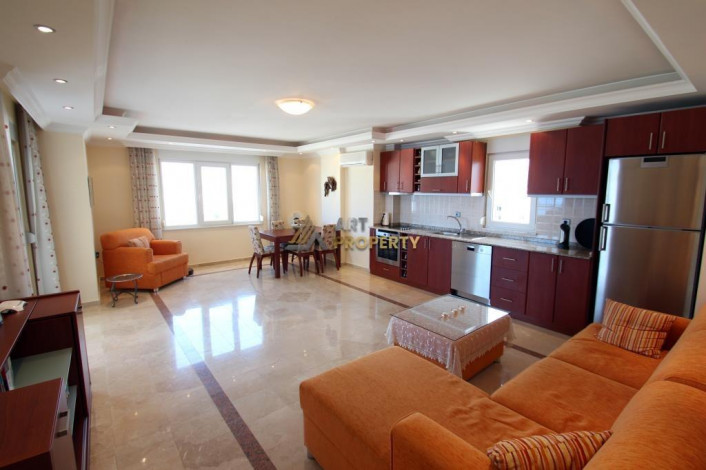 Трехкомнатные апартаменты  в Тосмуре с красивым видом на Средиземное море, 105 м2 - Ракурс 10