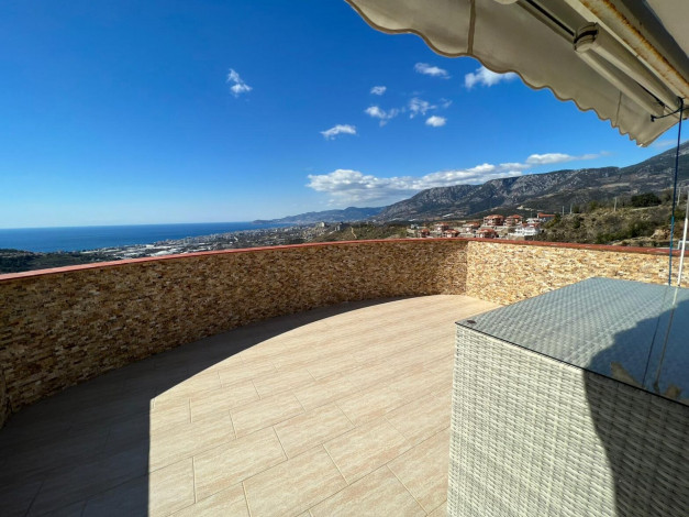 Роскошная видовая вилла 3+2, 250м2 в районе Каргыджак - Ракурс 7