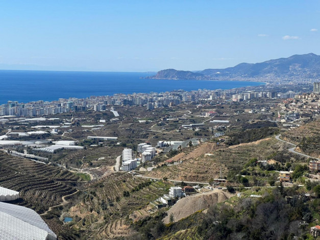 Роскошная видовая вилла 3+2, 250м2 в районе Каргыджак - Ракурс 8