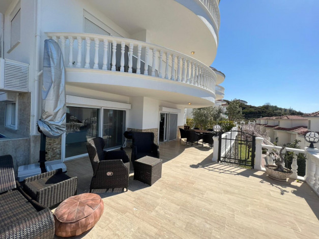 Роскошная видовая вилла 3+2, 250м2 в районе Каргыджак - Ракурс 13