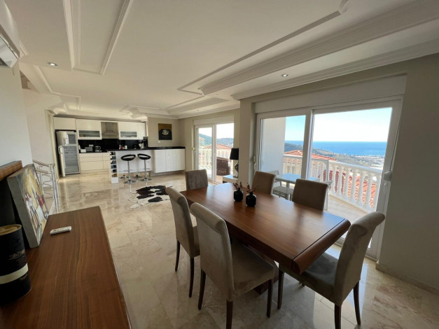 Роскошная видовая вилла 3+2, 250м2 в районе Каргыджак - Ракурс 23