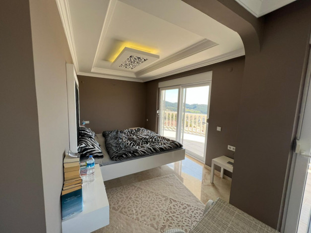 Роскошная видовая вилла 3+2, 250м2 в районе Каргыджак - Ракурс 24