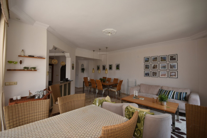 Меблированная квартира планировки 2+1, 115м2 в районе Махмутлар - Ракурс 24