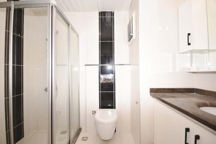 Меблированные апартаменты планировки 2+1, 115м2 с видом на море в районе Махмутлар - Ракурс 3