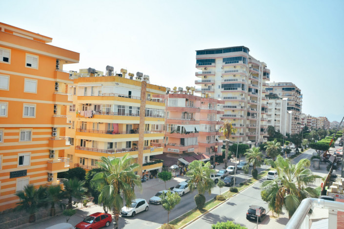 Меблированные апартаменты планировки 2+1, 115м2 с видом на море в районе Махмутлар - Ракурс 10