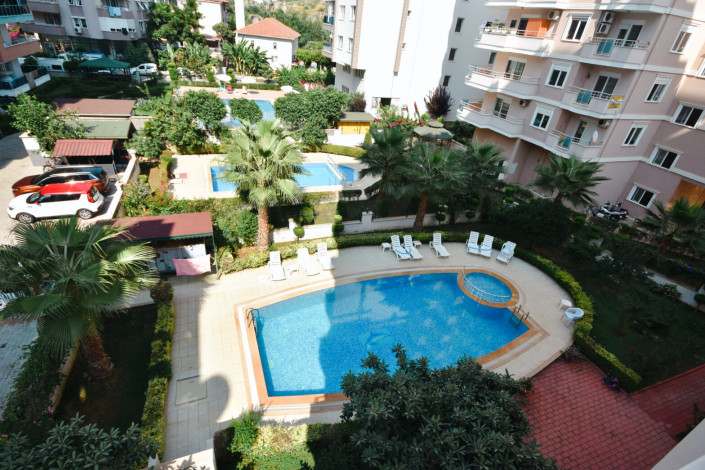 Меблированные апартаменты планировки 2+1, 115м2 с видом на море в районе Махмутлар - Ракурс 14