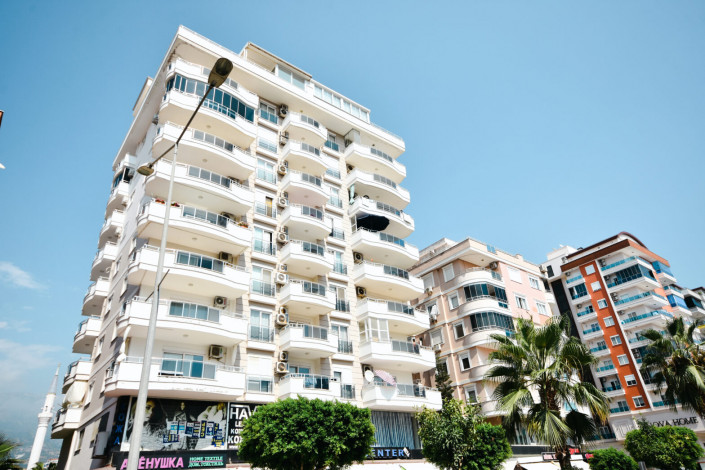 Меблированные апартаменты планировки 2+1, 115м2 с видом на море в районе Махмутлар - Ракурс 16