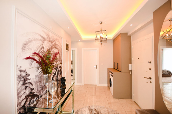 Меблированные апартаменты планировки 2+1, 115м2 с видом на море в районе Махмутлар - Ракурс 18