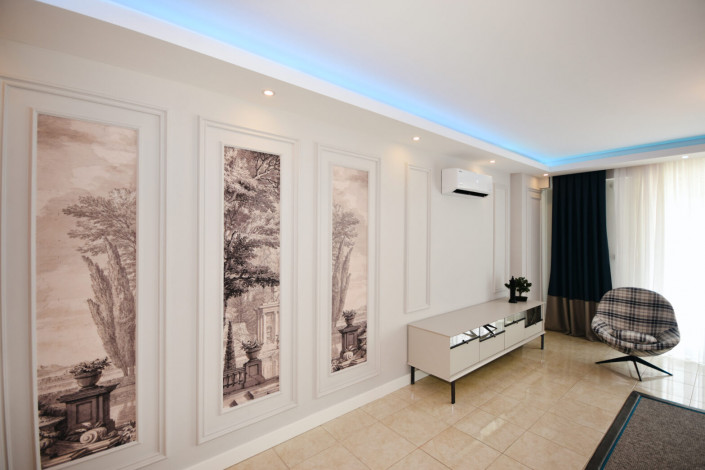 Меблированные апартаменты планировки 2+1, 115м2 с видом на море в районе Махмутлар - Ракурс 22