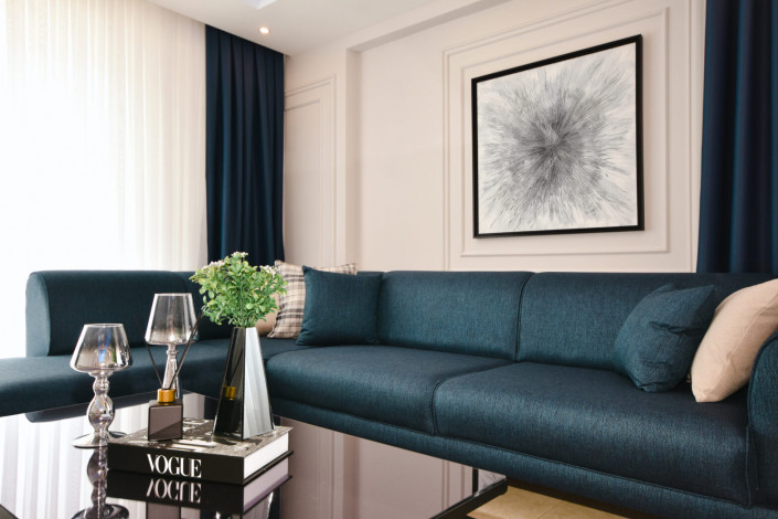 Меблированные апартаменты планировки 2+1, 115м2 с видом на море в районе Махмутлар - Ракурс 24