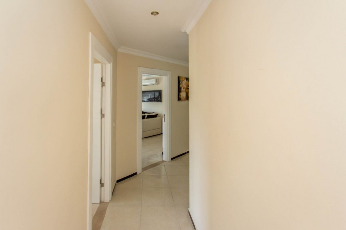 Меблированные апартаменты планировки 2+1, 105м2 с видом на море в районе Кестель - Ракурс 2