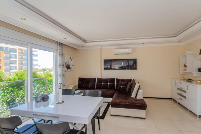 Меблированные апартаменты планировки 2+1, 105м2 с видом на море в районе Кестель - Ракурс 13