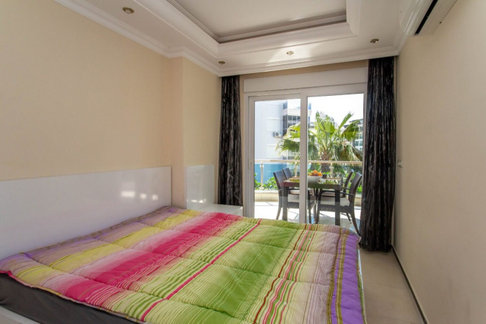 Меблированные апартаменты планировки 2+1, 105м2 с видом на море в районе Кестель - Ракурс 14