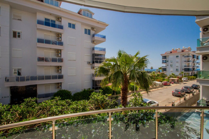 Меблированные апартаменты планировки 2+1, 105м2 с видом на море в районе Кестель - Ракурс 15