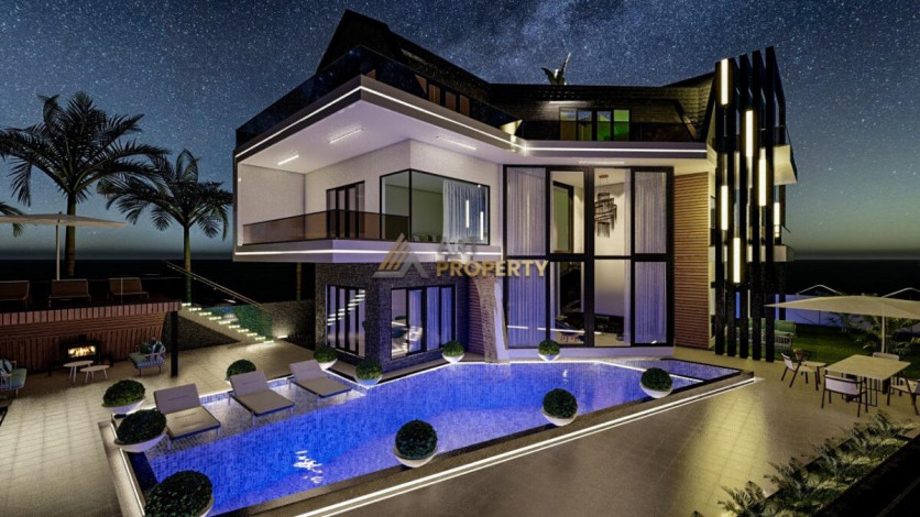 Шикарная вилла в районе Каргыджак - Ракурс 4