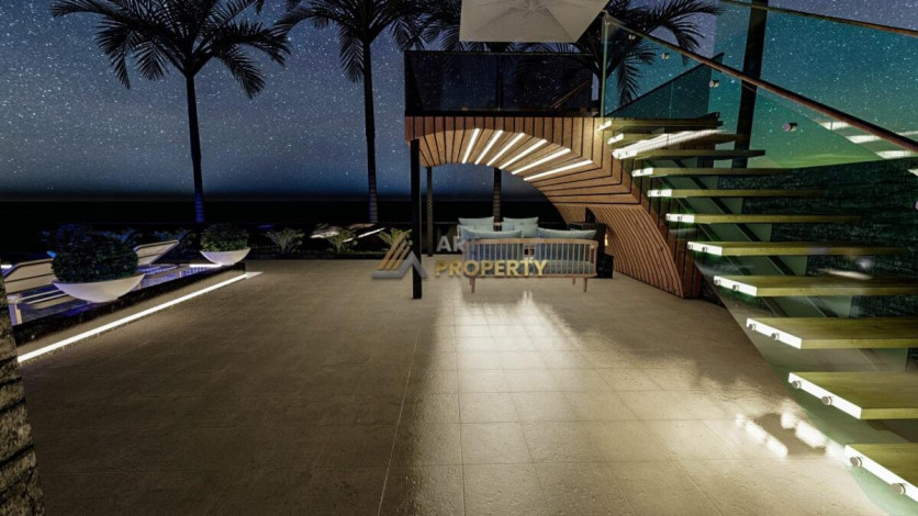 Шикарная вилла в районе Каргыджак - Ракурс 7