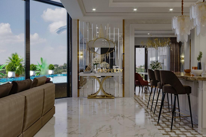 Шикарная вилла в районе Каргыджак - Ракурс 8