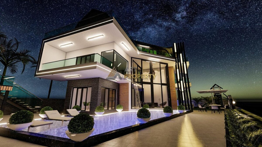 Шикарная вилла в районе Каргыджак - Ракурс 18