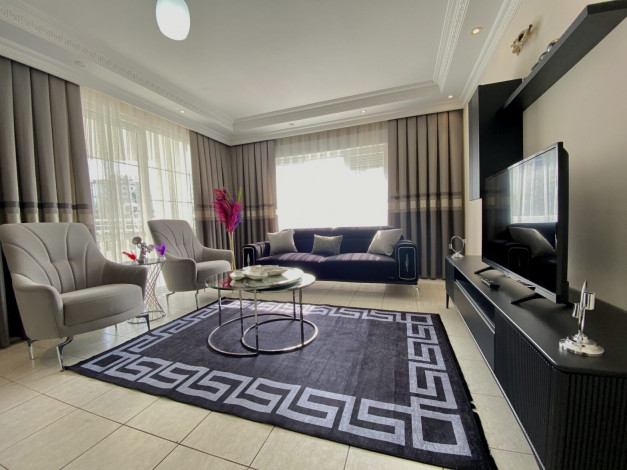 Меблированные апартаменты планировки 2+1, 95м2 в районе Тосмур - Ракурс 12