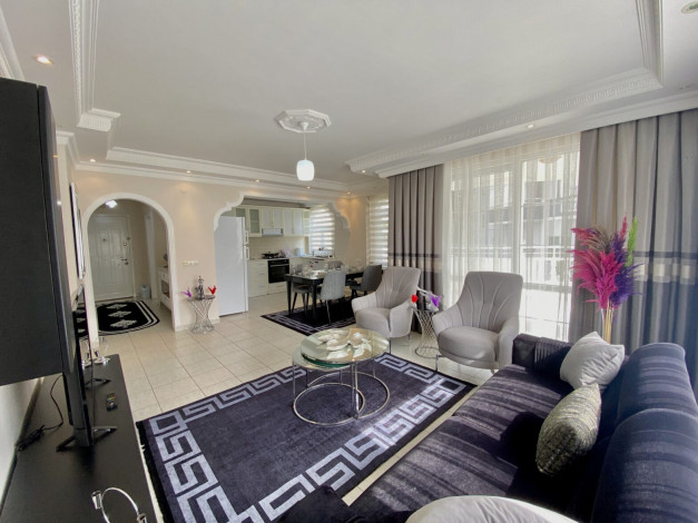 Меблированные апартаменты планировки 2+1, 95м2 в районе Тосмур - Ракурс 13