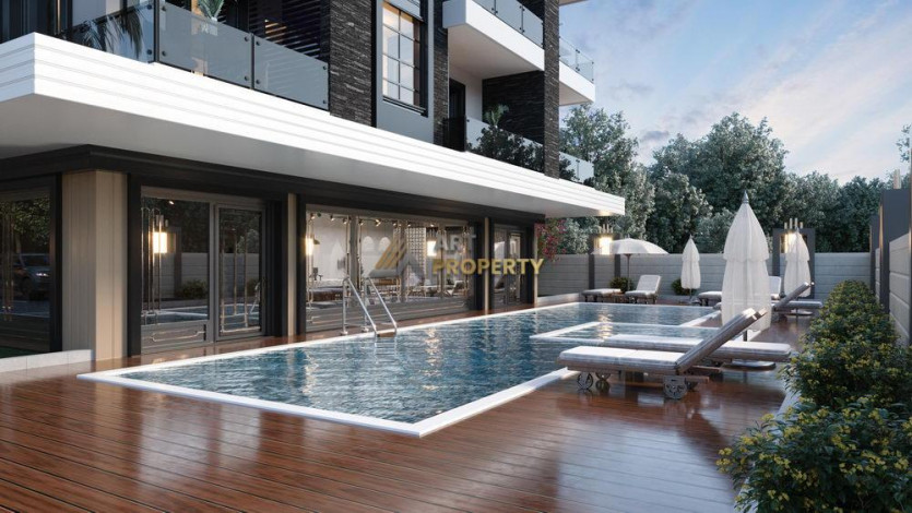 Просторная трехкомнатная квартира в районе Тосмур, 110м2 - Ракурс 9