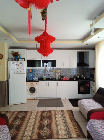 Двухкомнатная квартира в районе Махмутлар, Алания, рядом с вторничным  рынком, 65 м2. - Ракурс 4