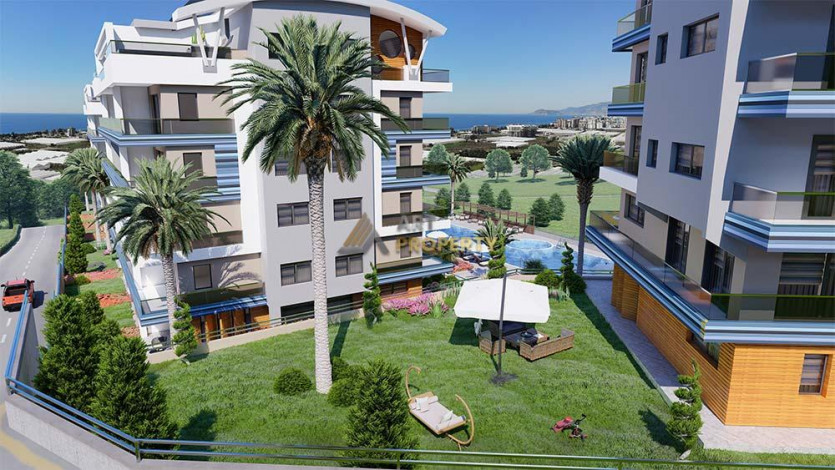 Уютная квартира планировки 1+1, 55м2 в районе Каргыджак - Ракурс 26