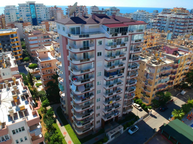 Двухкомнатная квартира в районе Махмутлар, Алания, рядом с вторничным  рынком, 65 м2. - Ракурс 10