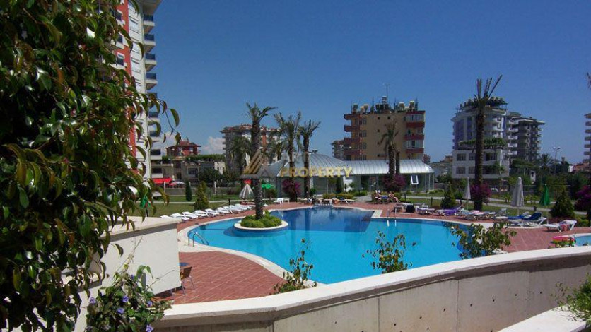 Апартаменты планировки 2+1, 110м2 с видом на море в спальном районе Джикджилли - Ракурс 6