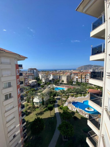 Апартаменты планировки 2+1, 110м2 с видом на море в спальном районе Джикджилли - Ракурс 24