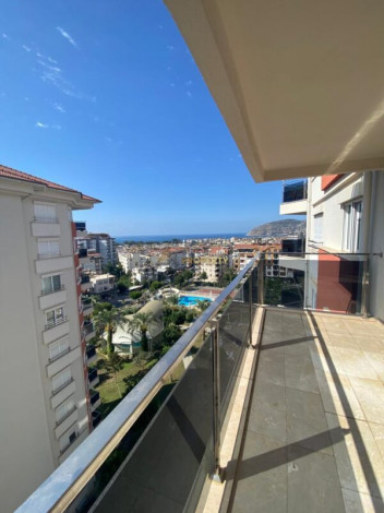 Апартаменты планировки 2+1, 110м2 с видом на море в спальном районе Джикджилли - Ракурс 33