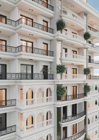 Новый проект с квартирами 1+1, 2+1, 3+1 в районе Авсаллар - Ракурс 6