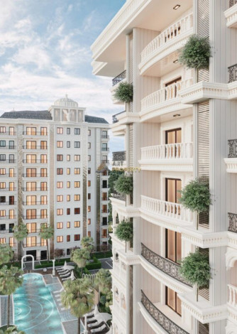 Новый проект с квартирами 1+1, 2+1, 3+1 в районе Авсаллар - Ракурс 7