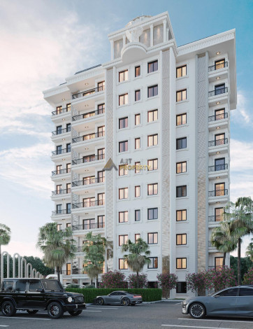 Новый проект с квартирами 1+1, 2+1, 3+1 в районе Авсаллар - Ракурс 16