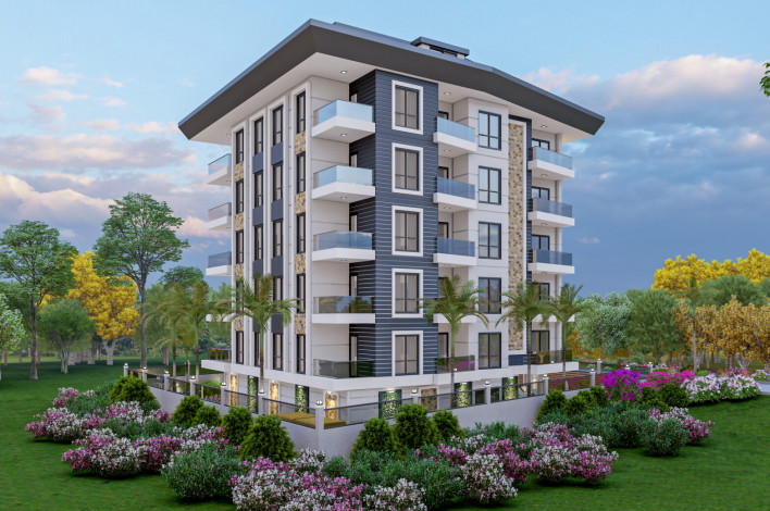 Уютный жилой комплекс в районе Махмутлар - Ракурс 10