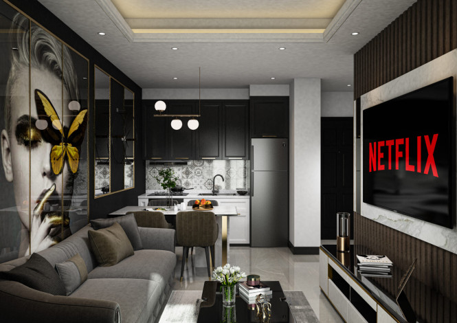 Уютный жилой комплекс в районе Махмутлар - Ракурс 15