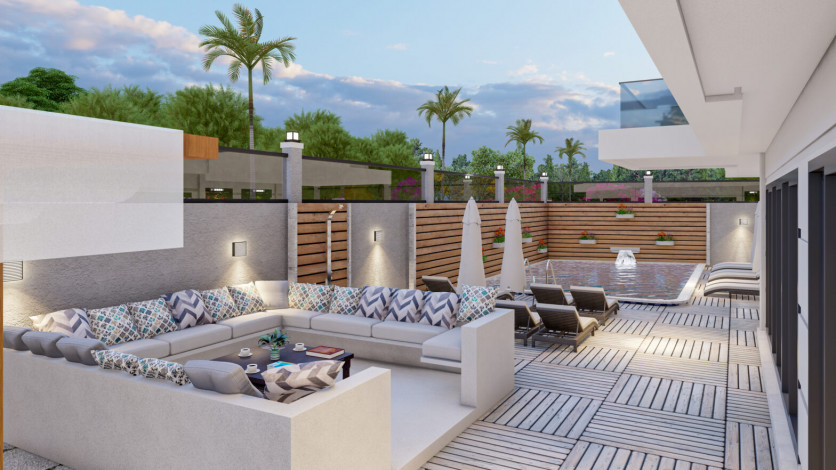 Уютный жилой комплекс в районе Махмутлар - Ракурс 18