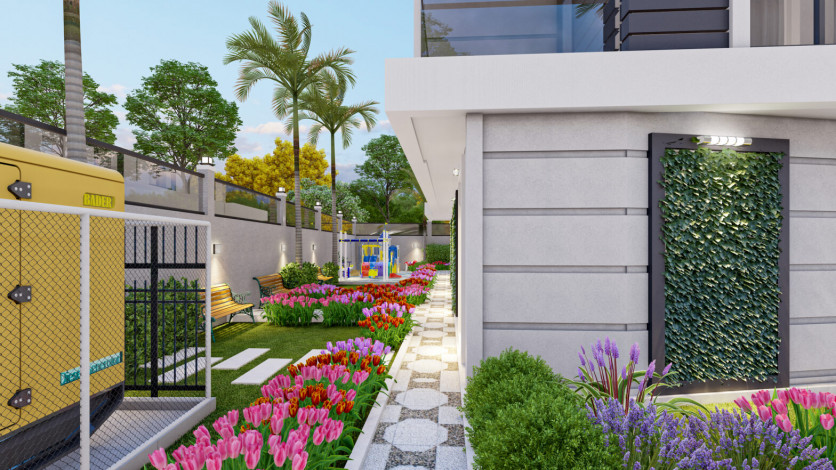 Уютный жилой комплекс в районе Махмутлар - Ракурс 22