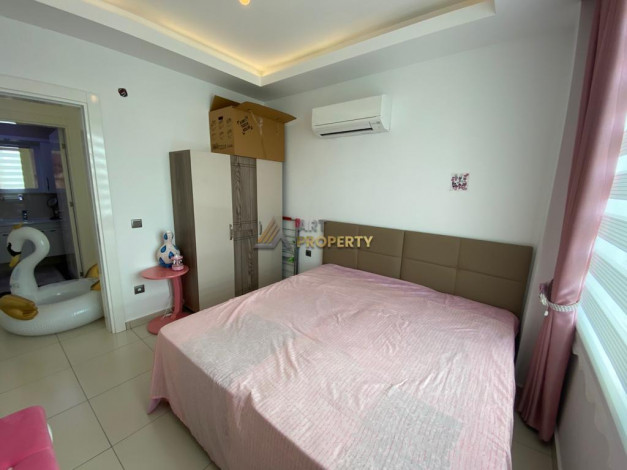 Апартаменты 2+1 с видом на море в классном комплексе в районе Тосмур, 105 м2 - Ракурс 2